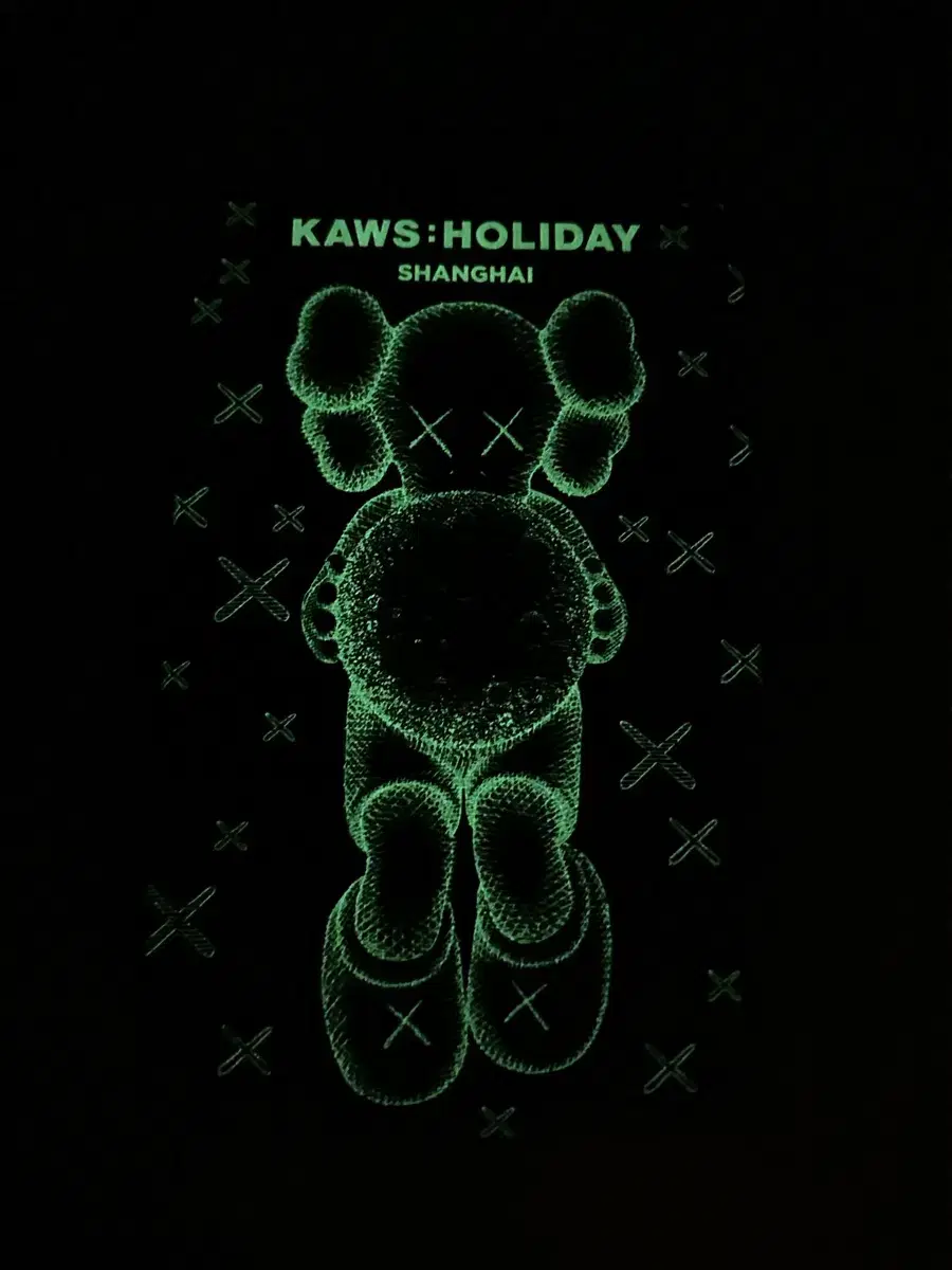 kaws holiday 상하이 그레이